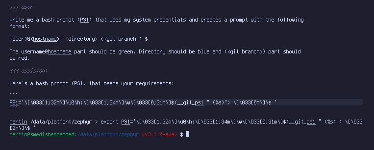 ai bash prompt